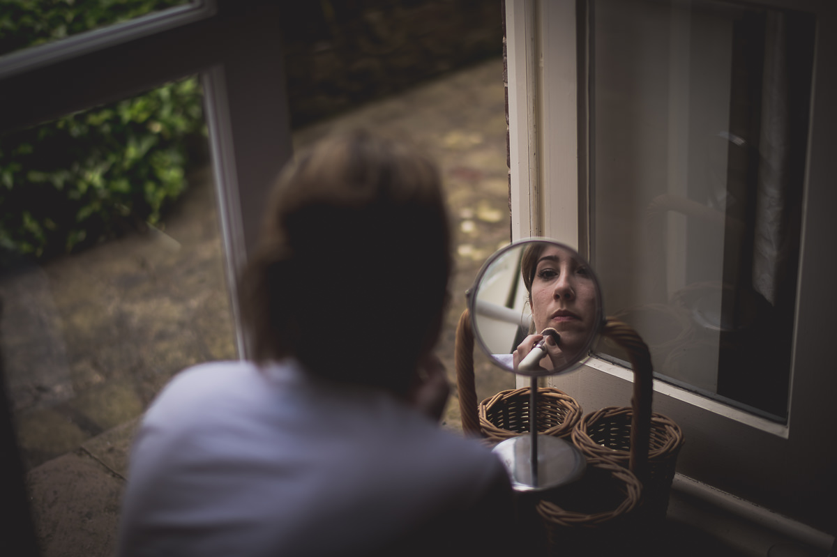 Grittenham Barn Wedding Photography - Bridal Prep