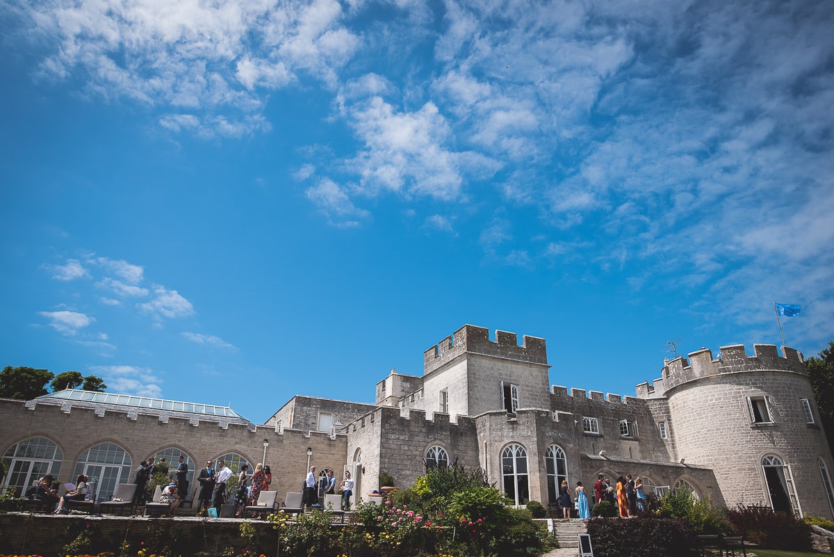 Pennsylvania Castle wedding reception 