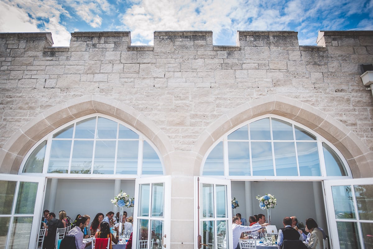 Pennsylvania Castle wedding breakfast