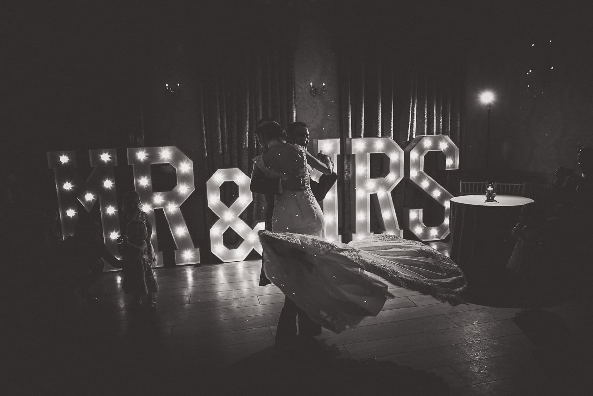 Pennsylvania Castle wedding first dance