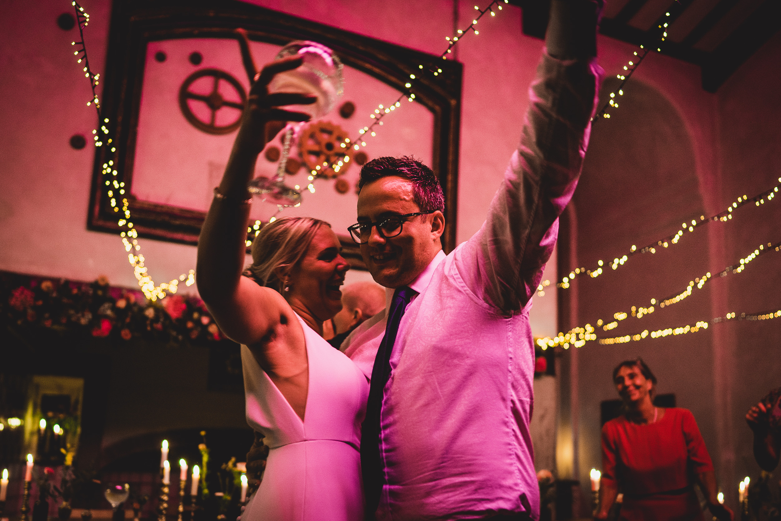 A bride and groom captured in a wedding photo by their wedding photographer.